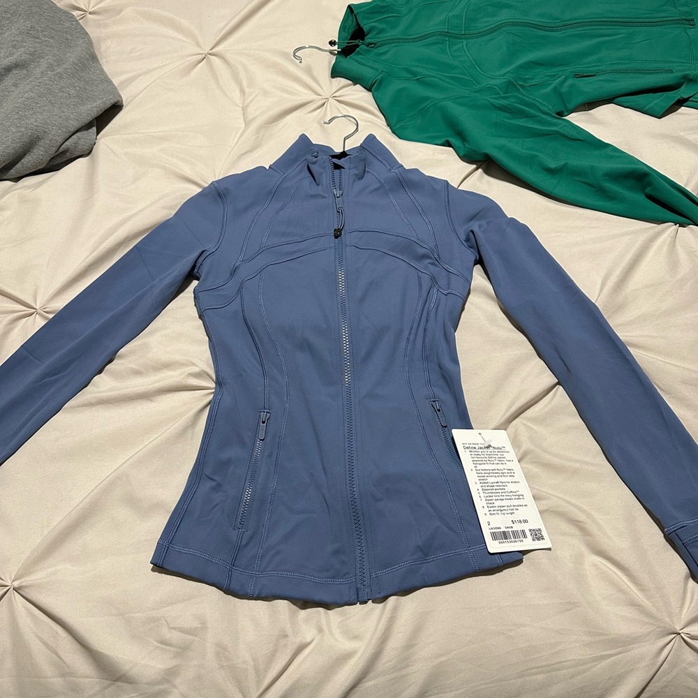Lululemon set (blue) matching shorts set